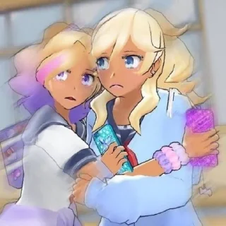 😨 emoji Musume Ranshako Telegram sticker 8 of 21