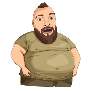 🐻 emoji Рисованный Гольдштейн Telegram sticker 23 of 24