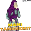 😅 emoji 🔱MUSLIMA🔱 @VJ_DarK Telegram sticker 12 of 98