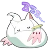 💮 emoji 🍧Kyubey💮 @MadokaMagicaDailyConfession Telegram sticker 6 of 200