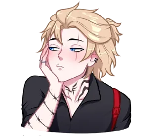 😏 emoji Самые ах*енные стикеры - @AniPics_bot Telegram sticker 21 of 48
