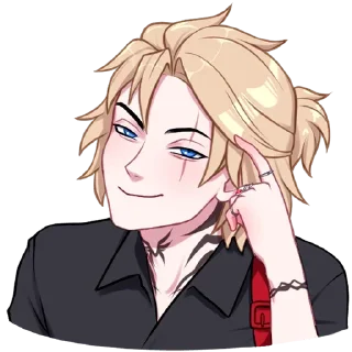 😏 emoji Самые ах*енные стикеры - @AniPics_bot Telegram sticker 9 of 48