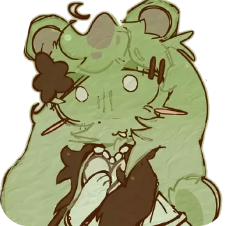 👍 emoji 🍵 𝑀𝒶𝓉𝒸𝒽𝒶 𝒻𝓁𝒶𝓋𝑜𝓇 𝒻𝓇𝑒𝓃𝓏𝓎🌱 Telegram sticker 14 of 105