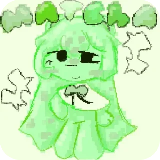 👍 emoji 🍵 𝑀𝒶𝓉𝒸𝒽𝒶 𝒻𝓁𝒶𝓋𝑜𝓇 𝒻𝓇𝑒𝓃𝓏𝓎🌱 Telegram sticker 16 of 105