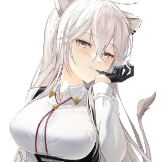 😻 emoji Shishiro Botan Telegram sticker 24 of 73