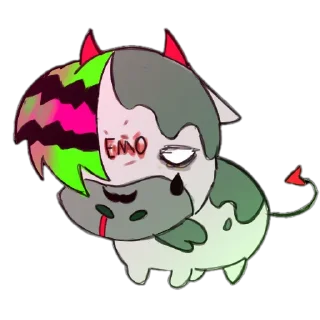 👄 emoji Скины которые не приняли в @moolokobot Telegram sticker 11 of 16