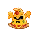👎 emoji Slice of Pizza Telegram sticker 21 of 21