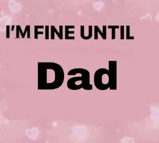 Sticker from daddy issues