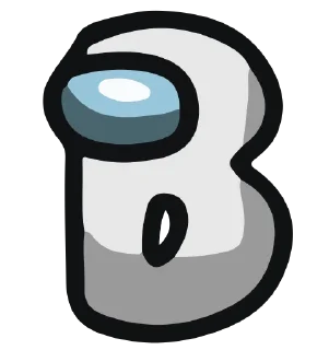 Sticker from amogus abc