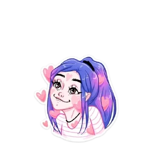 ❤ emoji VK ➡️ @Ctikerubot Telegram sticker 10 of 31