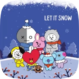 Sticker from BT21 ARMY😁⭐️