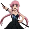 Yuno Gasai ♡ @hangsxxe sticker preview 1