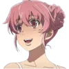 Yuno Gasai ♡ @hangsxxe sticker preview 4