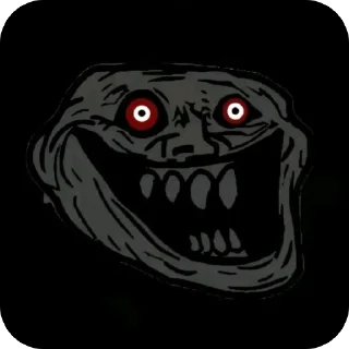 🫥 emoji ТРОЛФЕЦС МЕЛСТРО Telegram sticker 15 of 20