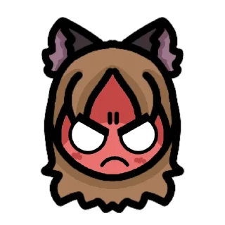 Sticker from Аня крашиха вау вау вау