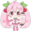 @nani_sama SAKURA MIKU~☆ sticker preview 1