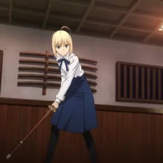 ⚔️ emoji Artoria (Saber) UBW @ciseauxx Telegram sticker 19 of 47
