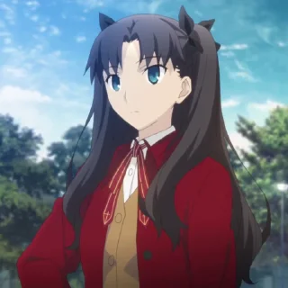 😮‍💨 emoji Rin Tohsaka UBW @ciseauxx Telegram sticker 7 of 66