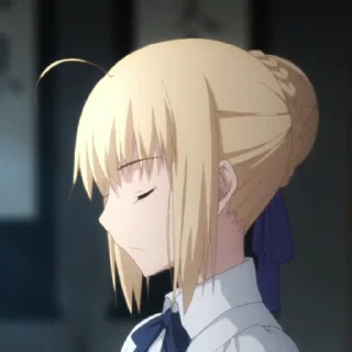🧐 emoji Artoria (Saber) UBW @ciseauxx Telegram sticker 22 of 47