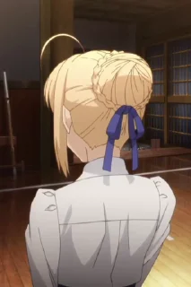 🫵 emoji Artoria (Saber) UBW @ciseauxx Telegram sticker 18 of 47