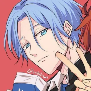 🎐 emoji Ланга Хасэгава и Рэки Кян Telegram sticker 17 of 21