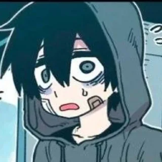 😨 emoji Suicidal boy Telegram sticker 24 of 53
