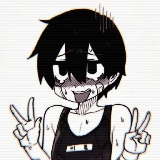 🥵 emoji Suicidal boy Telegram sticker 6 of 53