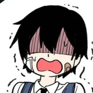 😱 emoji Suicidal boy Telegram sticker 21 of 53