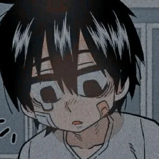 😕 emoji Suicidal boy Telegram sticker 9 of 53