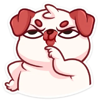 🤔 emoji Моси (@TgSticker) Telegram sticker 9 of 48