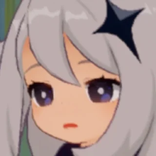 😕 emoji Паймон Telegram sticker 21 of 35