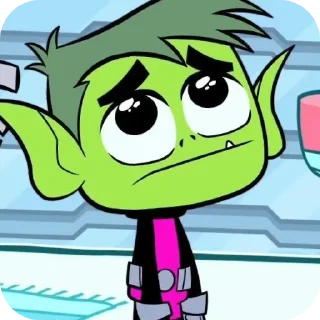 😫 emoji Beast Boy ➩ @Earth928B Telegram sticker 20 of 50