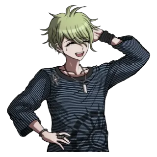 💟 emoji Рантаро амами^ ^ Telegram sticker 13 of 19