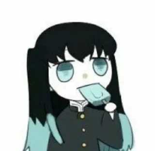 🤨 emoji Муичиро Токито Telegram sticker 23 of 100