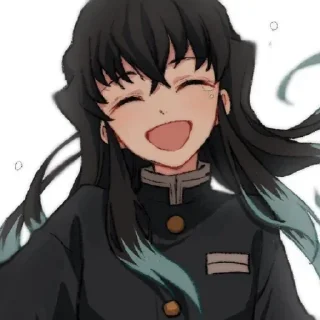 😀 emoji Муичиро Токито Telegram sticker 10 of 100