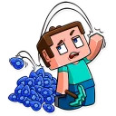 😒 emoji Minecraft Telegram sticker 21 of 35