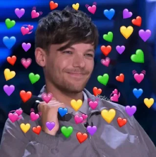 ❤️ emoji АМОРАЛЬНЫЕ 1D Telegram sticker 15 of 105