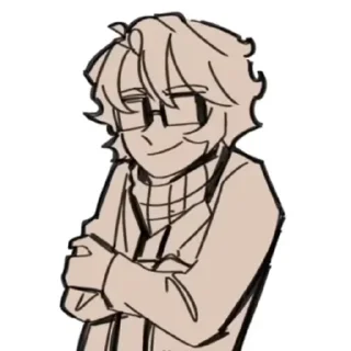 😏 emoji Джон — @HaegiwaKo Telegram sticker 23 of 72