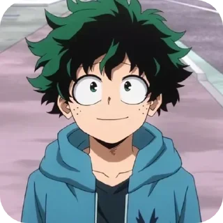 🙂 emoji mha•is•love~♡(⁠╥⁠﹏⁠╥⁠) Telegram sticker 7 of 67