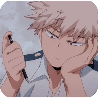 😗 emoji mha•is•love~♡(⁠╥⁠﹏⁠╥⁠) Telegram sticker 13 of 67