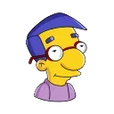 😏 emoji Simpsons (@TgSticker) Telegram sticker 6 of 8