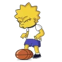 🏀 emoji Simpsons (@TgSticker) Telegram sticker 7 of 8