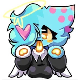 🥰 emoji Fox Arika Telegram sticker 20 of 27