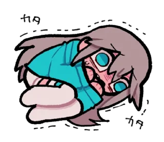😭 emoji ichimaru @dangokimochi Telegram sticker 21 of 37
