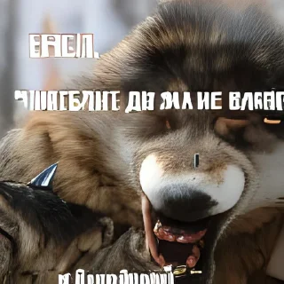 🐺 emoji BOOlK AlEOTEBlAH OTlAEB KEBOlA Telegram sticker 20 of 55