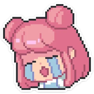 😭 emoji Юмико ::: @st_pack Telegram sticker 17 of 39