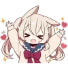 ☺️ emoji Зайка Свити @Nyasticks Telegram sticker 14 of 41