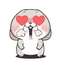 😍 emoji @reiihanm @DTOUserBot Paketi 1 animasyonlu Telegram sticker 19 of 27