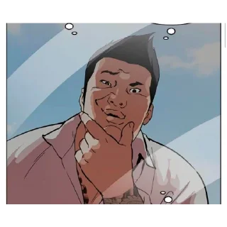🍔 emoji Lookism Telegram sticker 6 of 10