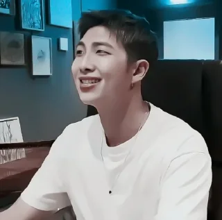 💌 emoji kim namjoon #𝗅𝗂𝗏𝖾'𝖽𝖺𝗒 →@sanariex Telegram sticker 15 of 30
